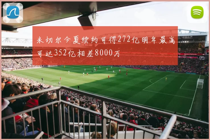 米切尔今夏续约可得272亿明年最高可达352亿相差8000万