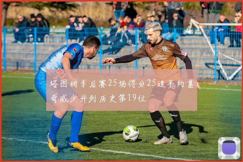 塔图姆季后赛25场得分25追平约基奇威少并列历史第19位